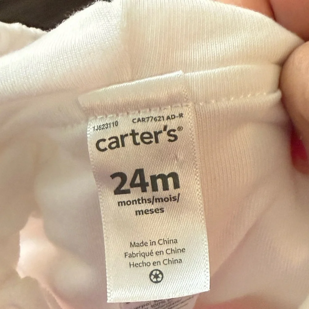 Carter's White and Pink Unicorn Plushed Costume size 24M - Picture 4 of 4